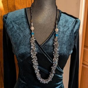PARK LANE "Glacier" Convertible Necklace, NWT!!!